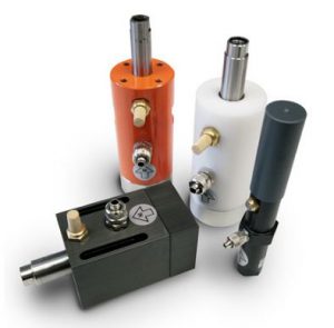 Linear pneumatic vibrator