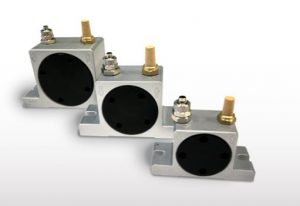 Turbine type quiet pneumatic vibrator