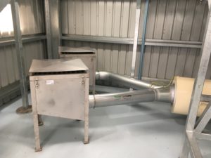 Hepa air intake for vacuum system