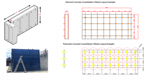 Precast Concrete Vibration Design Layout