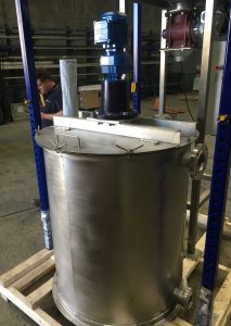 Lime Mixing Tank Stainless Steel