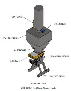 Powder vacuum loader