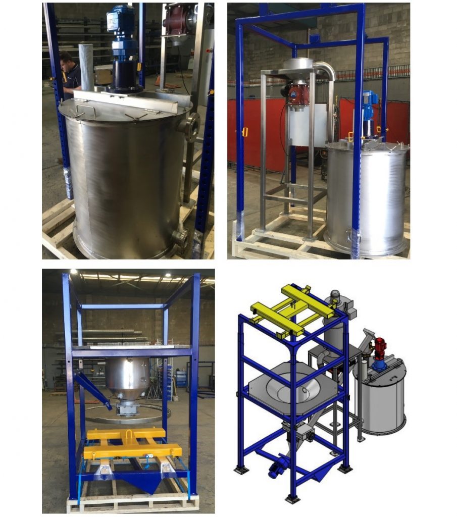 Lime Bulk Bag Unloaders Filquip