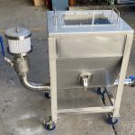 Pet Food Mobile Vacuum Loader Ground Hopper