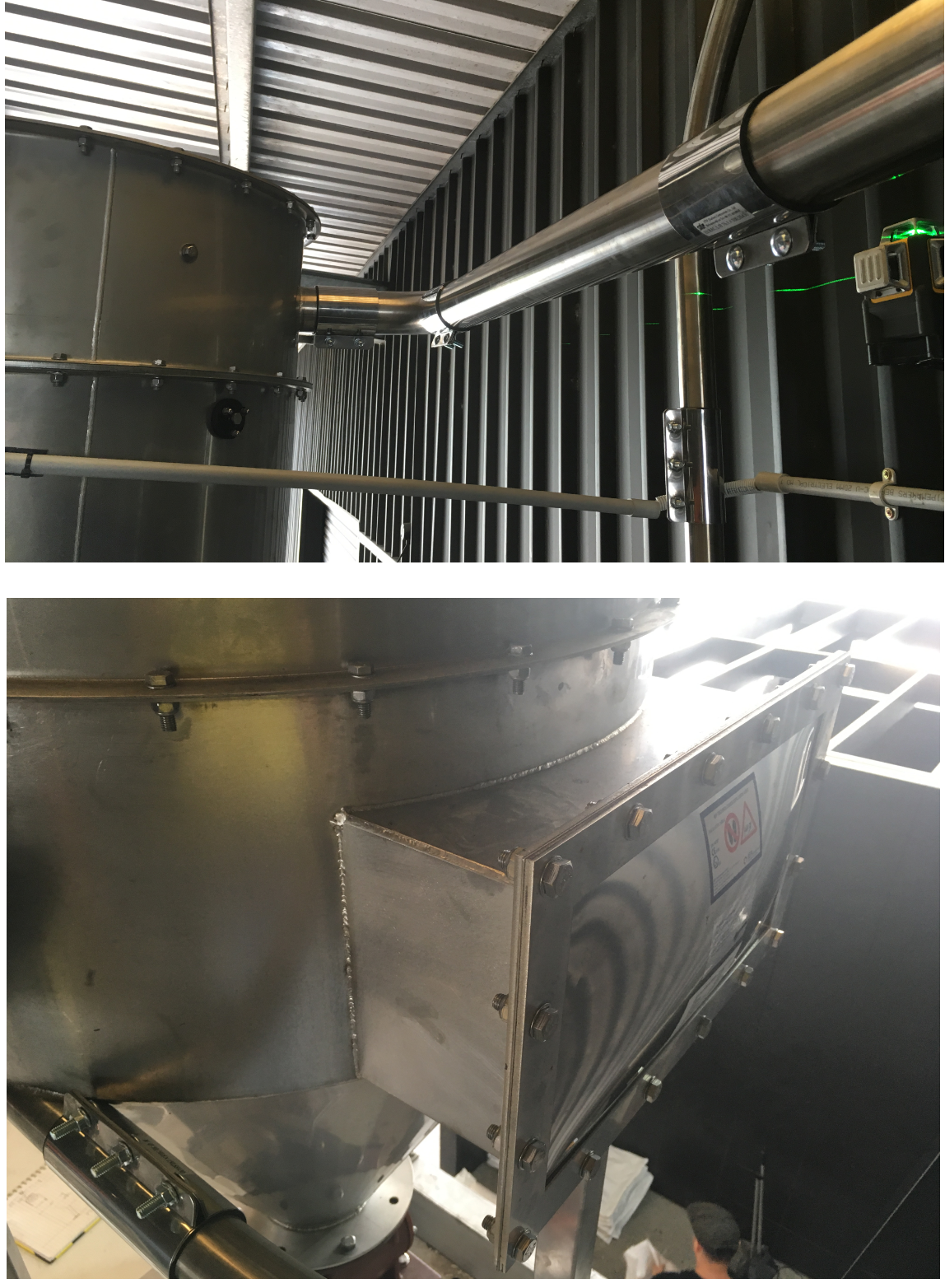 Hazardous Area IECEX Brewery Grain Vacuum Conveying System