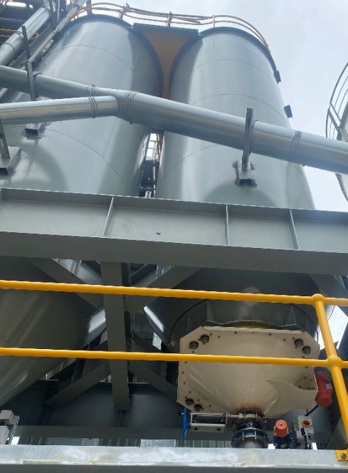 Fly Ash Silo Bin Activator for Flow