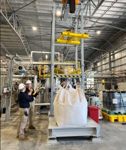 Bulk Bag Unloader on Scales - Filquip