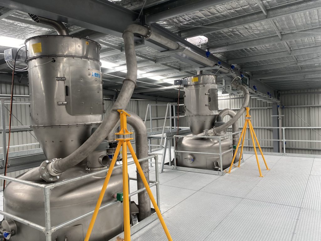 Stainless Steel Dust Collectors for Pneumatic Covneying